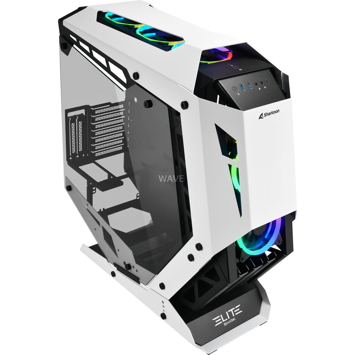 CAJA SHARKOON ELITE SHARK CA700 ATX 2XUSB3.0 SIN FUENTE RGB