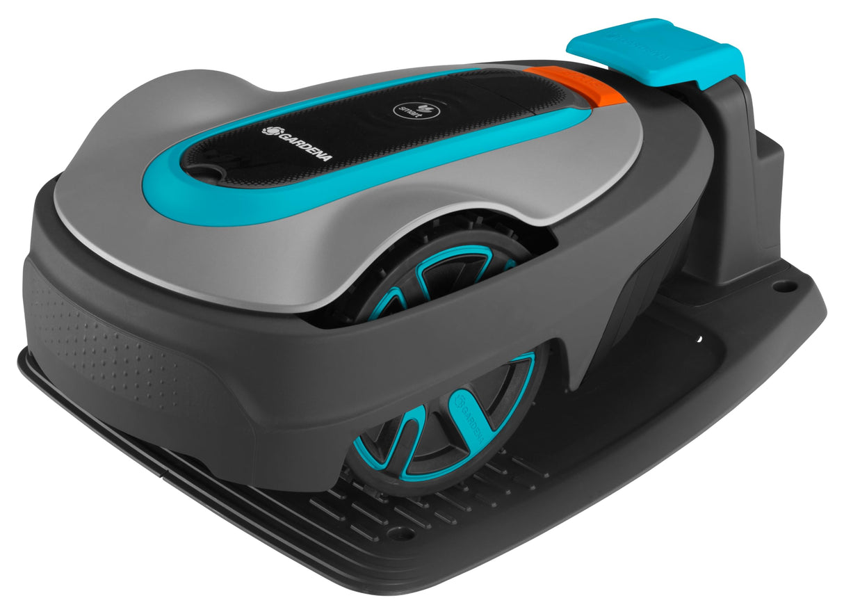 Gardena Robot cortacésped Smart SILENO City 500 m²: tecnología Lona AI, Control con aplicación, SensorControl, para Pendientes máx. 35 por ciento, Incl. Pasarela Inteligente, versión ES (19602-74)