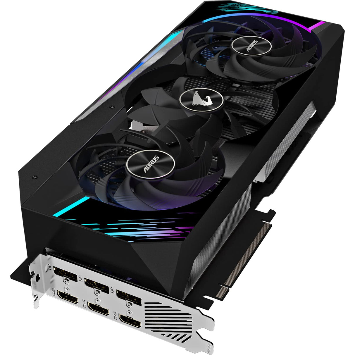 Gigabyte Technology Tarjeta gráfica AORUS GeForce RTX 3080 Master de 12 GB, Negro (GV-N3080AORUS M-12GD)