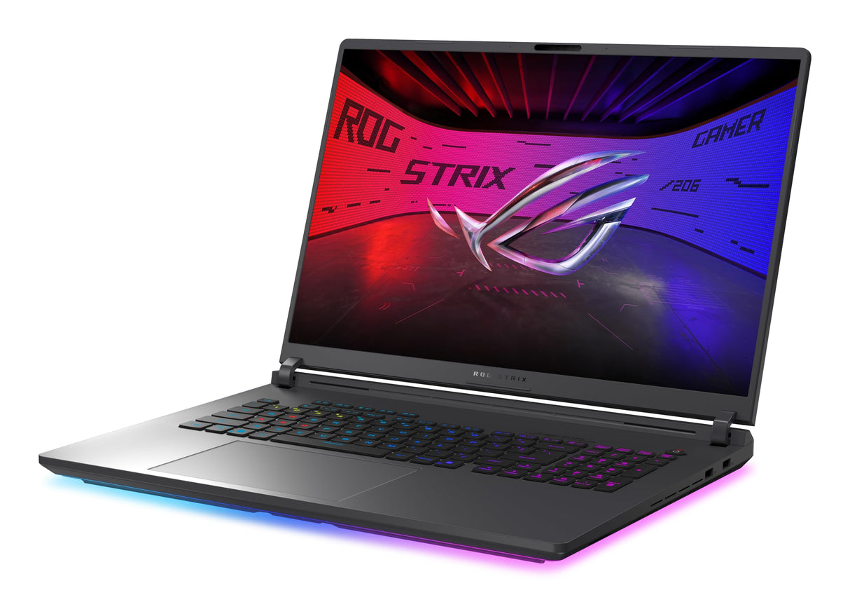ASUS ROG Strix G18 G815LP-S9004 - Ordenador Portátil Gaming de 18" WQXGA 240Hz (Intel Core Ultra 9 275HX, 32GB RAM, 1TB SSD, RTX 5070 8GB, Sin Sistema Operativo) Gris Eclipse - Teclado QWERTY español