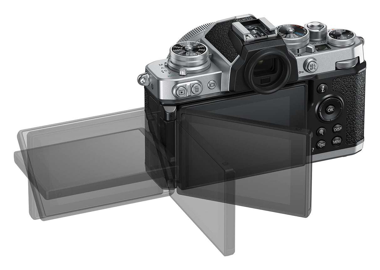 Nikon Z FC - Cámara DX Mirrorless- Kit con Objetivo Z 16-50 mm, Silver