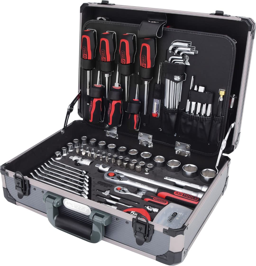 KS Tools 911.0649 1/4" + 1/2" Juego de herramientas universales, 149 pzs