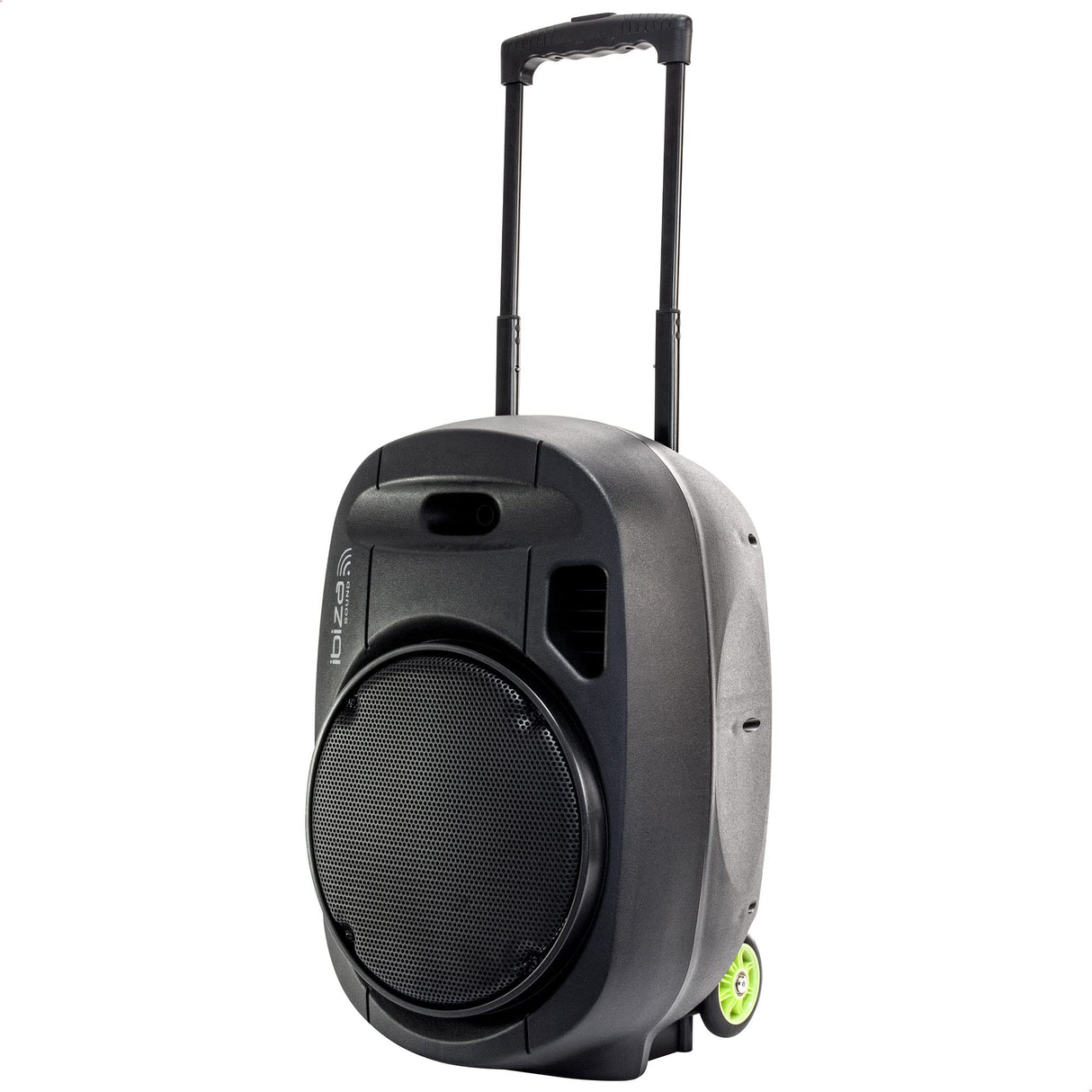 Ibiza - PORT12VHF-MKII - Altavoz portátil 12"/700W MAX con 2 micrófonos (VHF), mando a distancia y funda protectora - Bluetooth, USB, SD - Autonomía de 5 a 7h