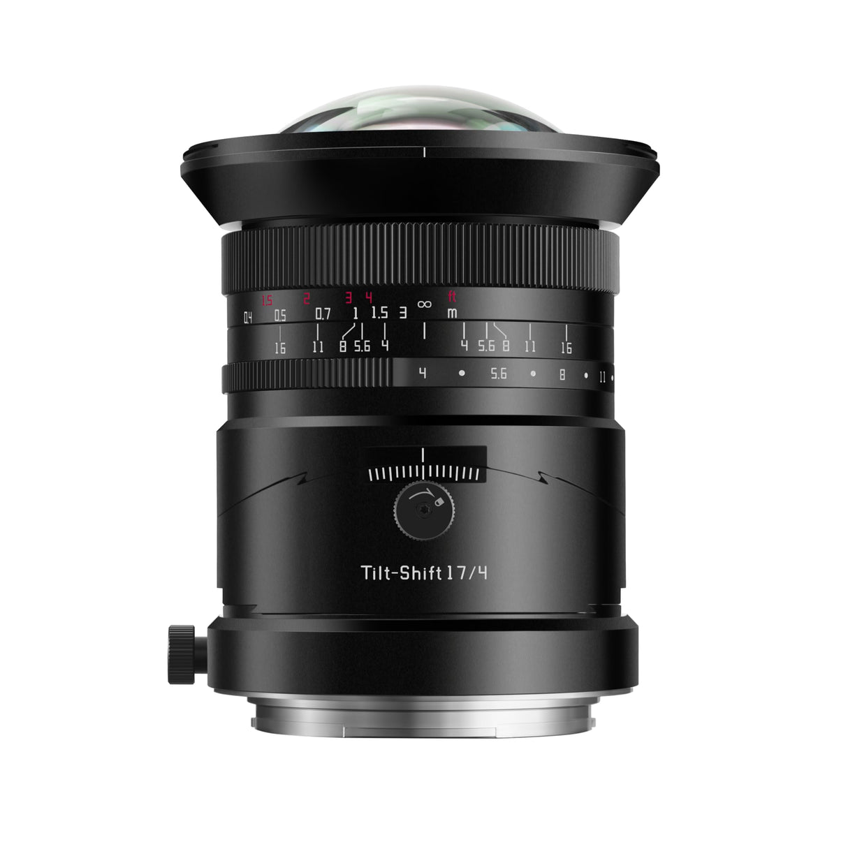 TTArtisan Lente de Marco Completo F4 con Cuerpo de Metal de 17 mm Compatible con Montura Fuji GFX, Color Negro