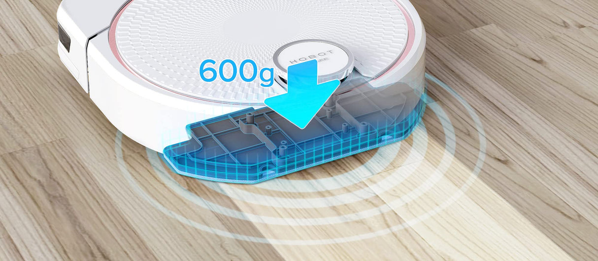 Smartbot HOBOT LEGEE-D7 Robot Vacuum Floor Scrubber Compatible with Carpets