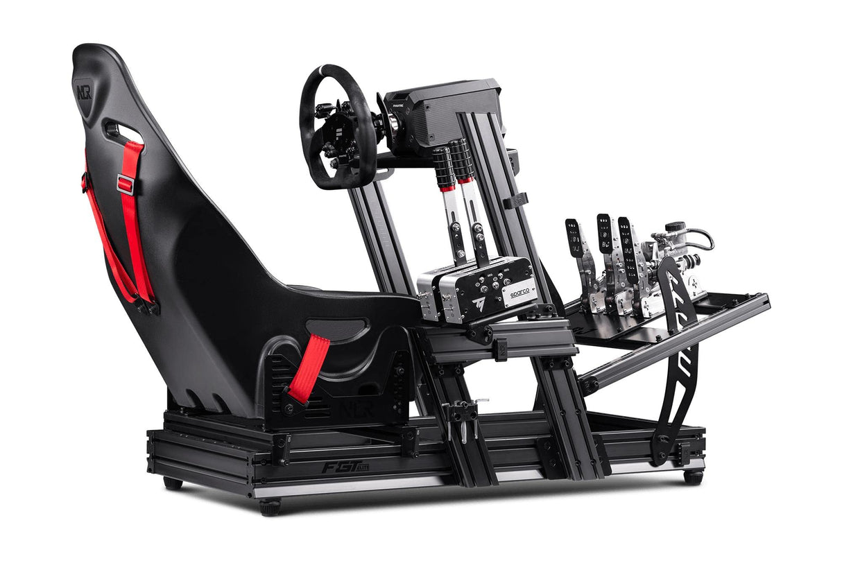 Next Level Racing F-GT Elite Edición con Placa de Volante