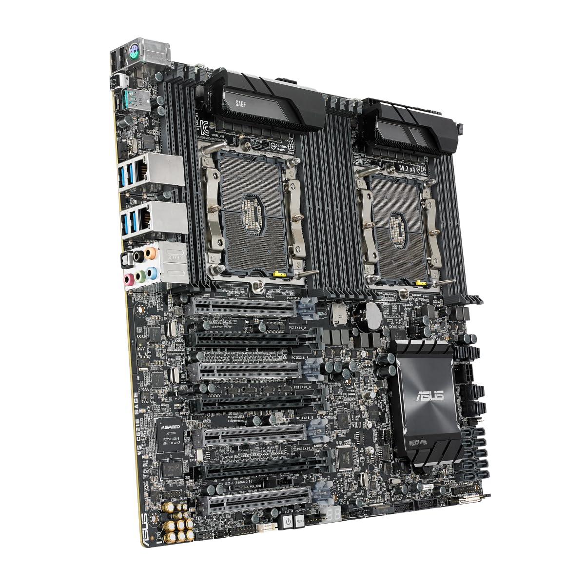 Asus Workstation Board - Placa base Intel C621 con quad-strength graphics y 12 DDR4