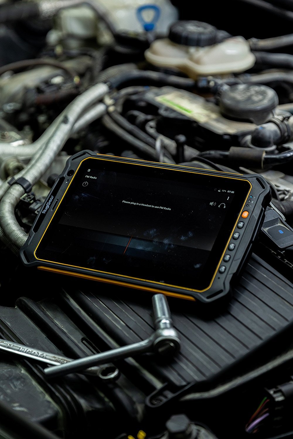 RugGear RG910- Tablet 8 Pulgadas Resistente, Negro