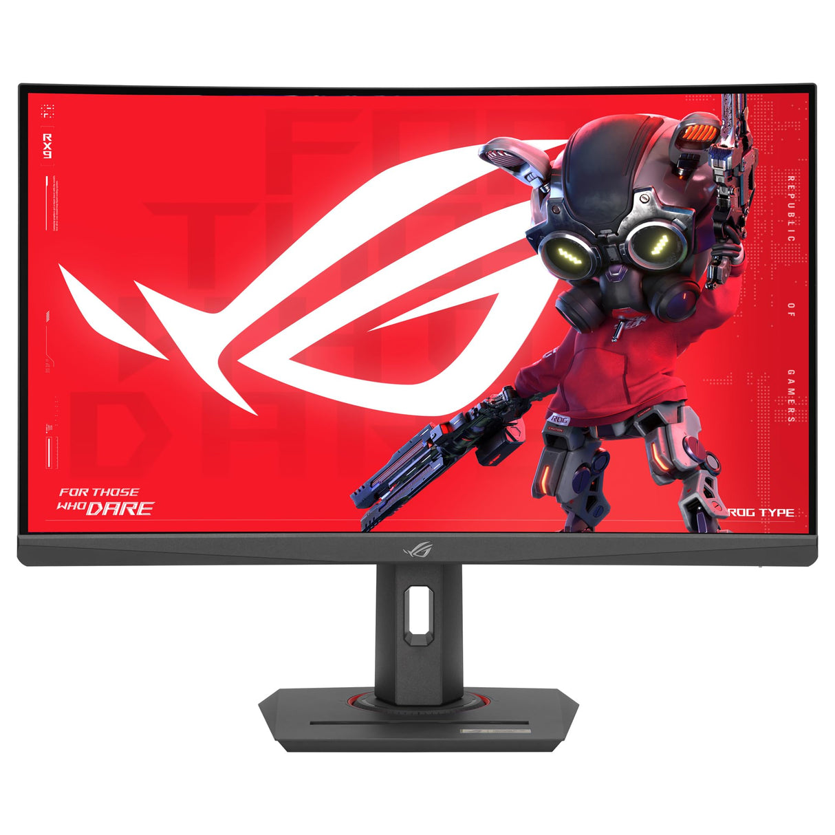 ASUS ROG Strix XG27WCS - Monitor Gaming USB Tipo-C de 27 Pulgadas 2560x1440, Curvo, 180 Hz (sobre 144Hz), 1ms (GTG), Fast VA, ELMB Sync, FreeSync, DisplayWidget Center, Soporte para trípode, HDR