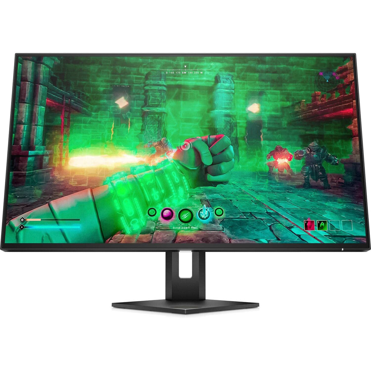 HP OMEN 27u 4K- Monitor Gaming de 27" Ultra HD (3840 x 2160 a 144Hz, 1ms, IPS, 16:9, HDMI, AMD Freesync Premium Pro, DisplayPort, HDR 400, Eyesafe, Antirreflectante, Compatibles con Consolas) Negro
