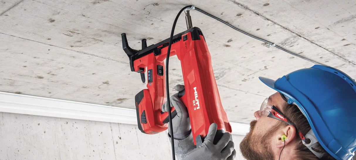 Hilti 2184454 Clavadora a batería para aplicaciones eléctricas y mecánicas, 22 V, Negro Rojo, 473 x 134 x 280 mm