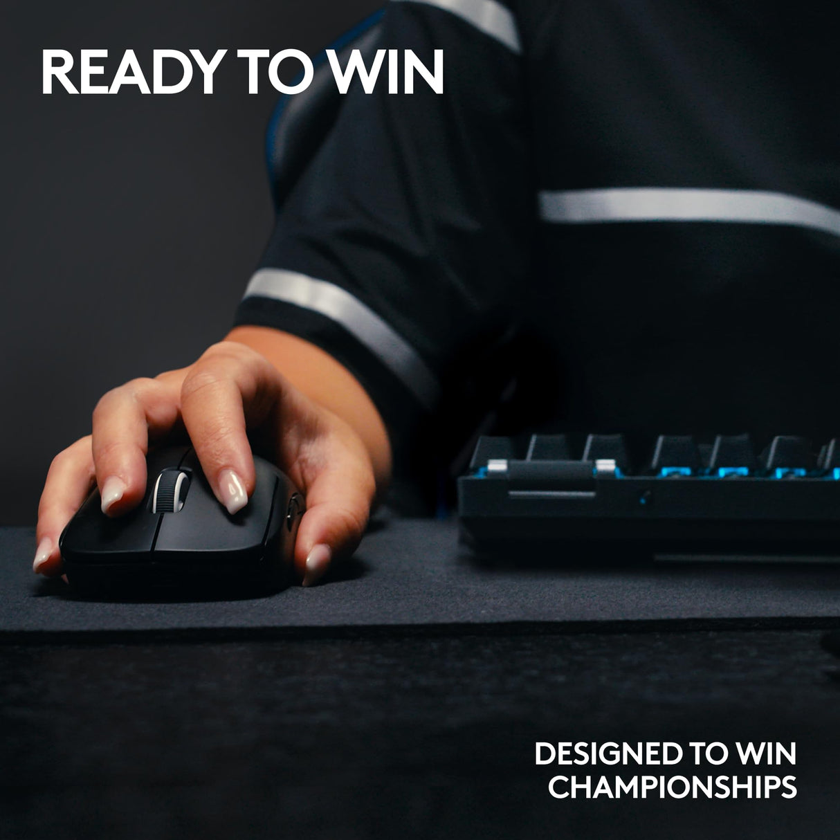 Logitech G Pro X TKL Lightspeed, Teclado inalámbrico para Gaming- Blanco - UK - Tactile