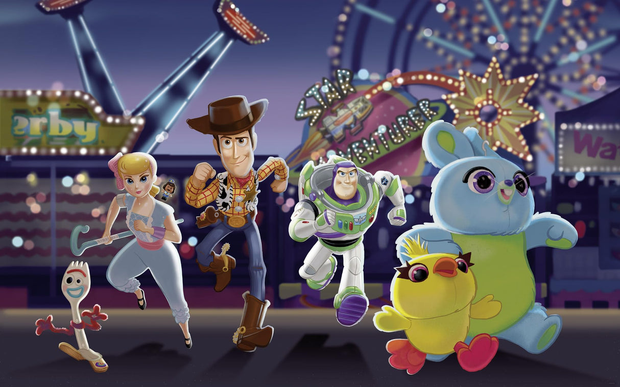 Komar WTD - Papel pintado fotográfico para habitación infantil (400 x 250 cm), diseño del equipo de Toy Story de Disney y Pixar