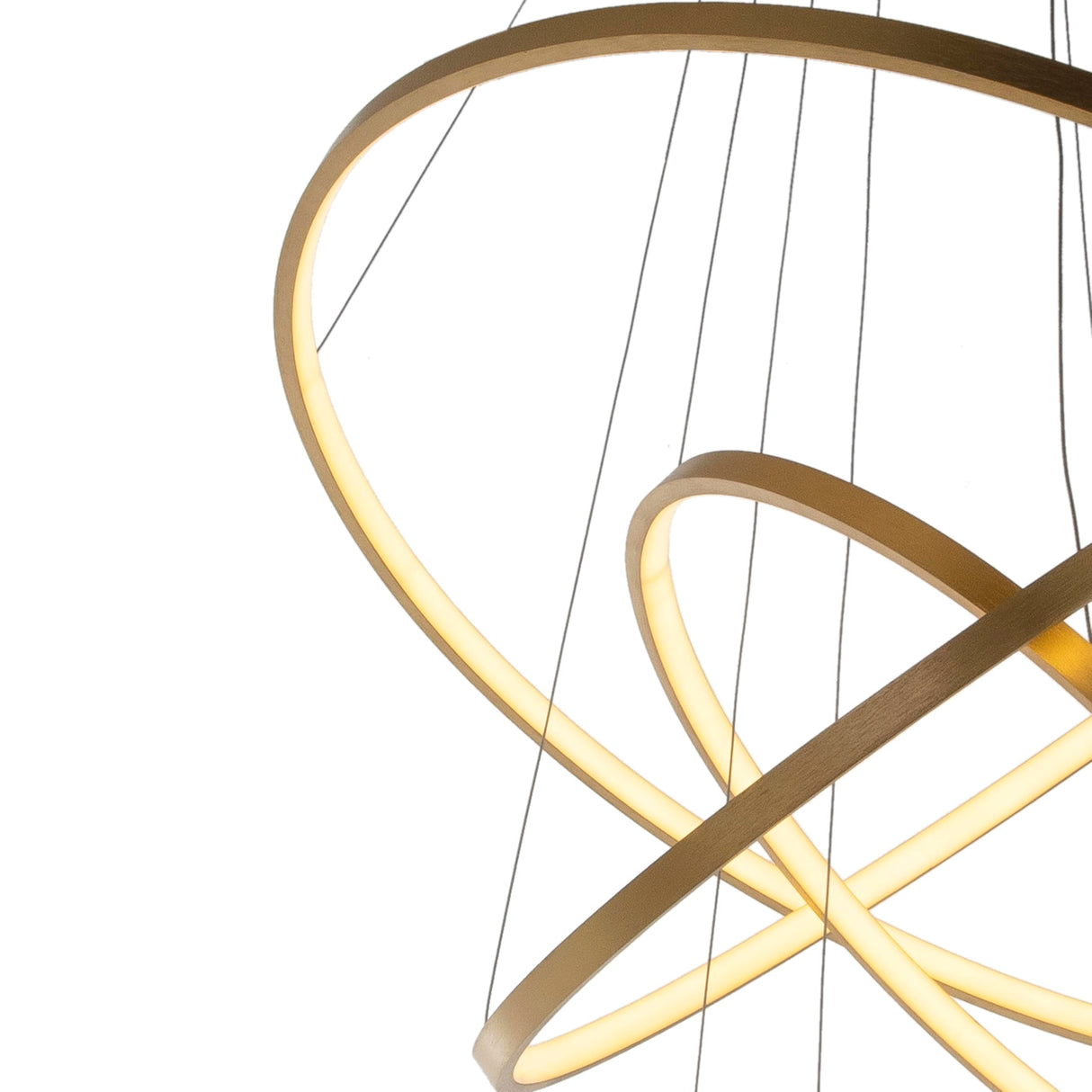 LAMPARA DE TECHO 80X80X150 METAL DORADO