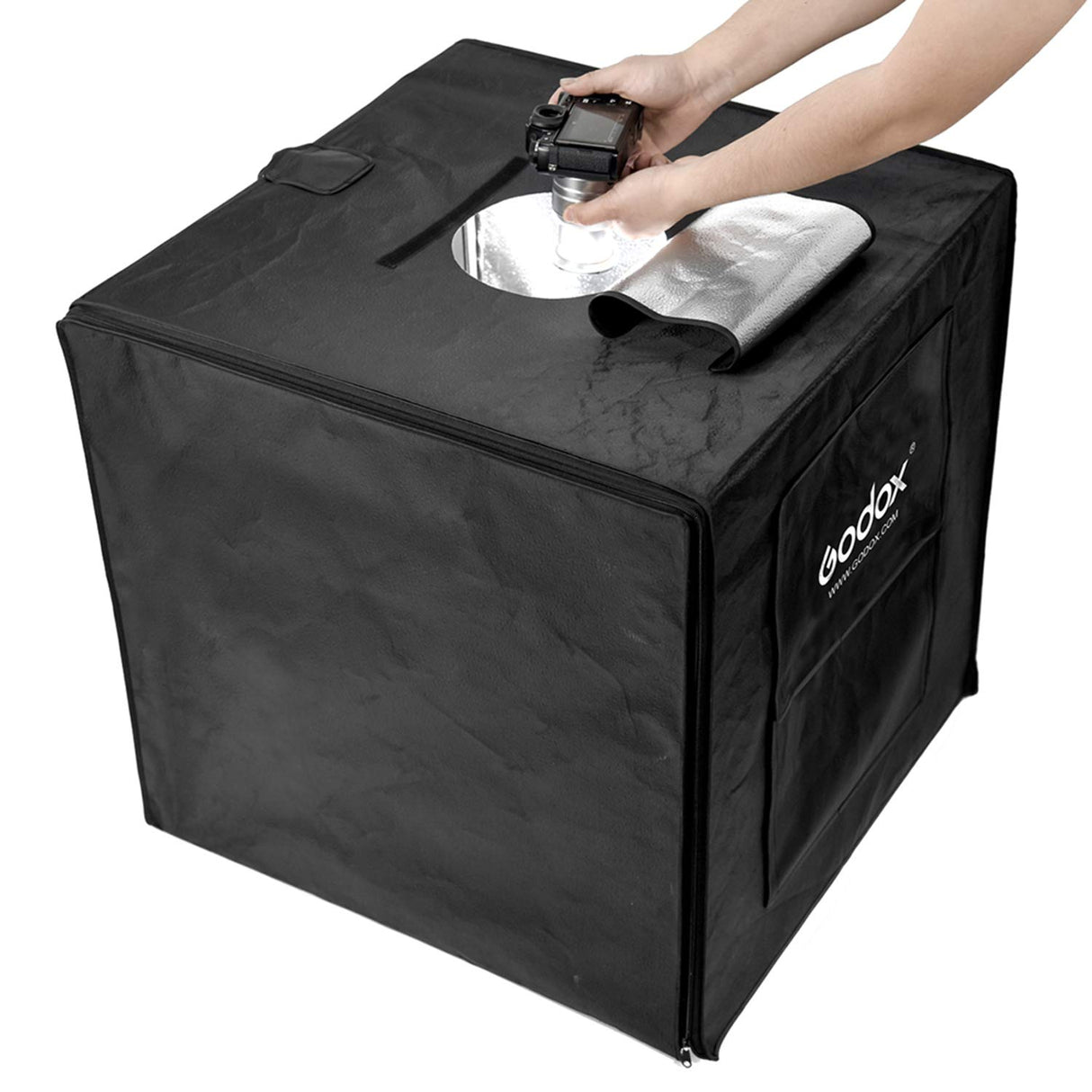 Godox LST40 - Caja de Estudio fotográfico portátil con Triple Fuente de luz LED, para fotografía y Disparo