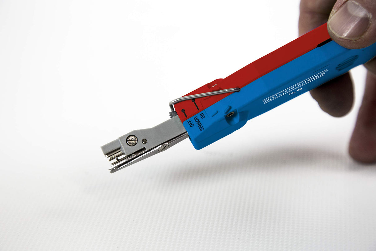 WEICON TOOLS LSA Sensor No. 40 - Juego de 12 herramientas de instalación con sensor para conexión de series LSA
