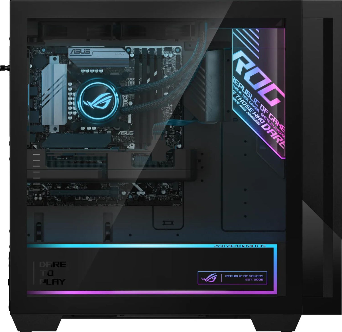 ASUS ROG G700 GM700TZ-R9800X033W - AMD Ryzen 7 9800X3D 32 GB de RAM, SSD de 2 TB, NVIDIA RTX 5080, W11H