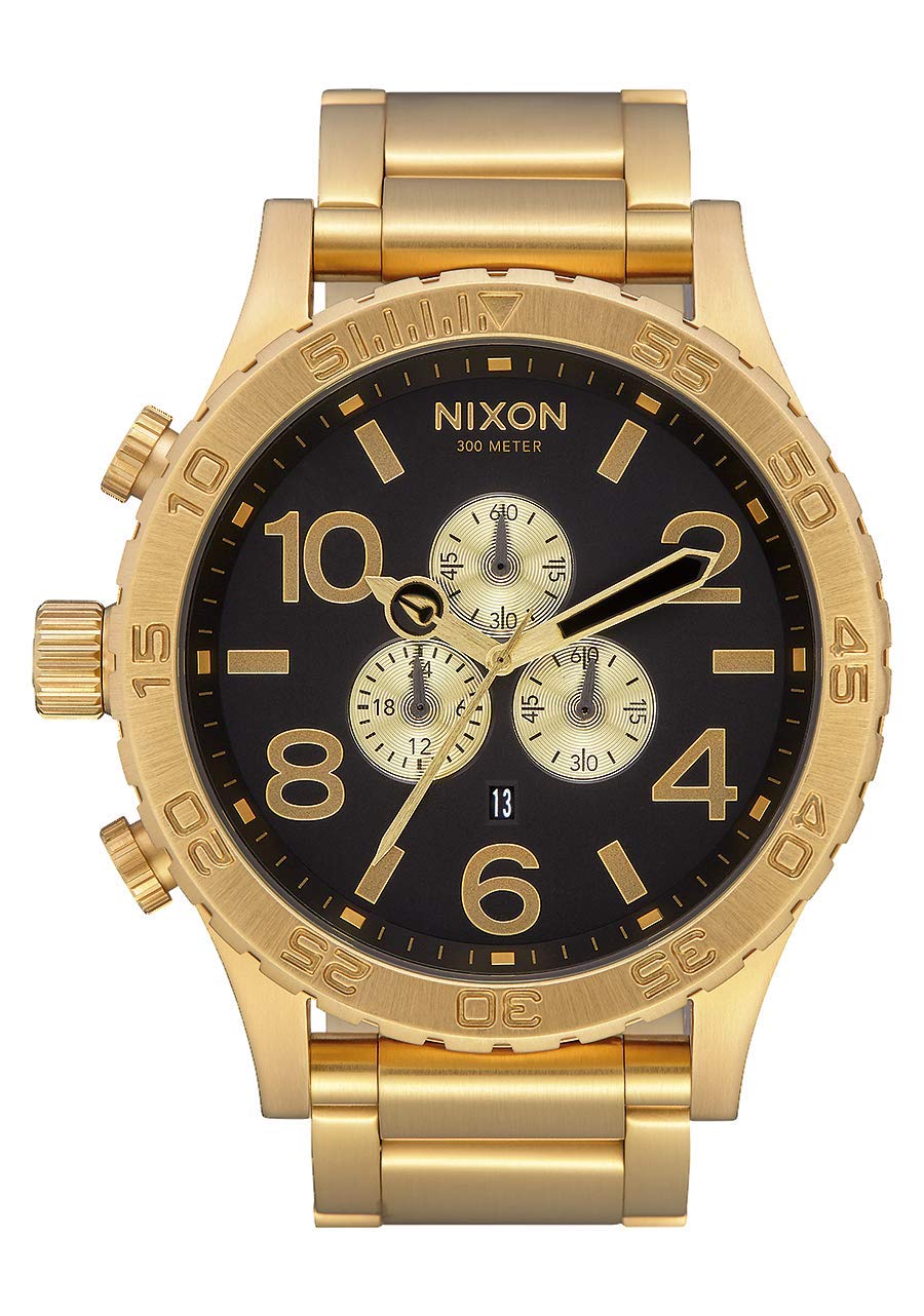 Nixon Reloj Cronógrafo para Hombre de Cuarzo con Correa en Acero Inoxidable A083-632-00