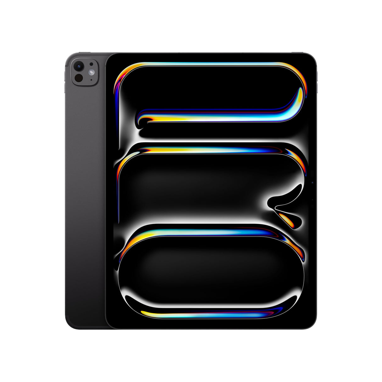 Apple iPad Pro de 13 Pulgadas (M4): Ultra Retina XDR, 512 GB, cámara Frontal de 12 Mpx en Horizontal y Trasera de 12 Mpx, Wi-Fi 6E y 5G, autonomía de Sol a Sol, Vidrio estándar - Negro Espacial