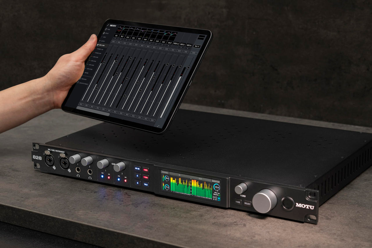 MOTU 828 (2024) 28 x 32 USB 3.1 Audiointerface - Interfaz de audio USB