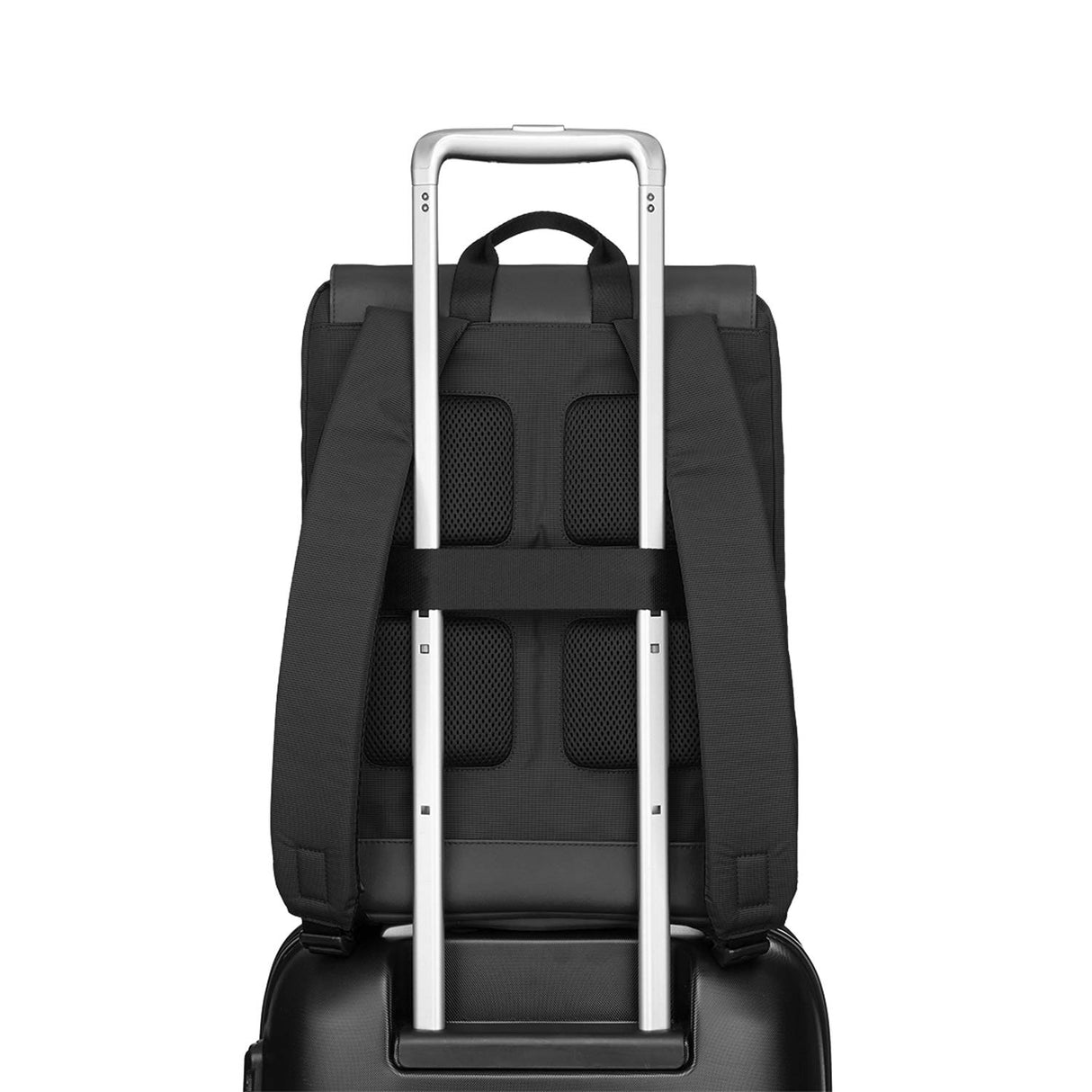 Moleskine Mochila Slim Colección Metro, Mochila para PC compatible con Tablet, Laptop iPad hasta 15 pulgadas, Dimensiones 31 x 42 x 10 cm, Color Negro
