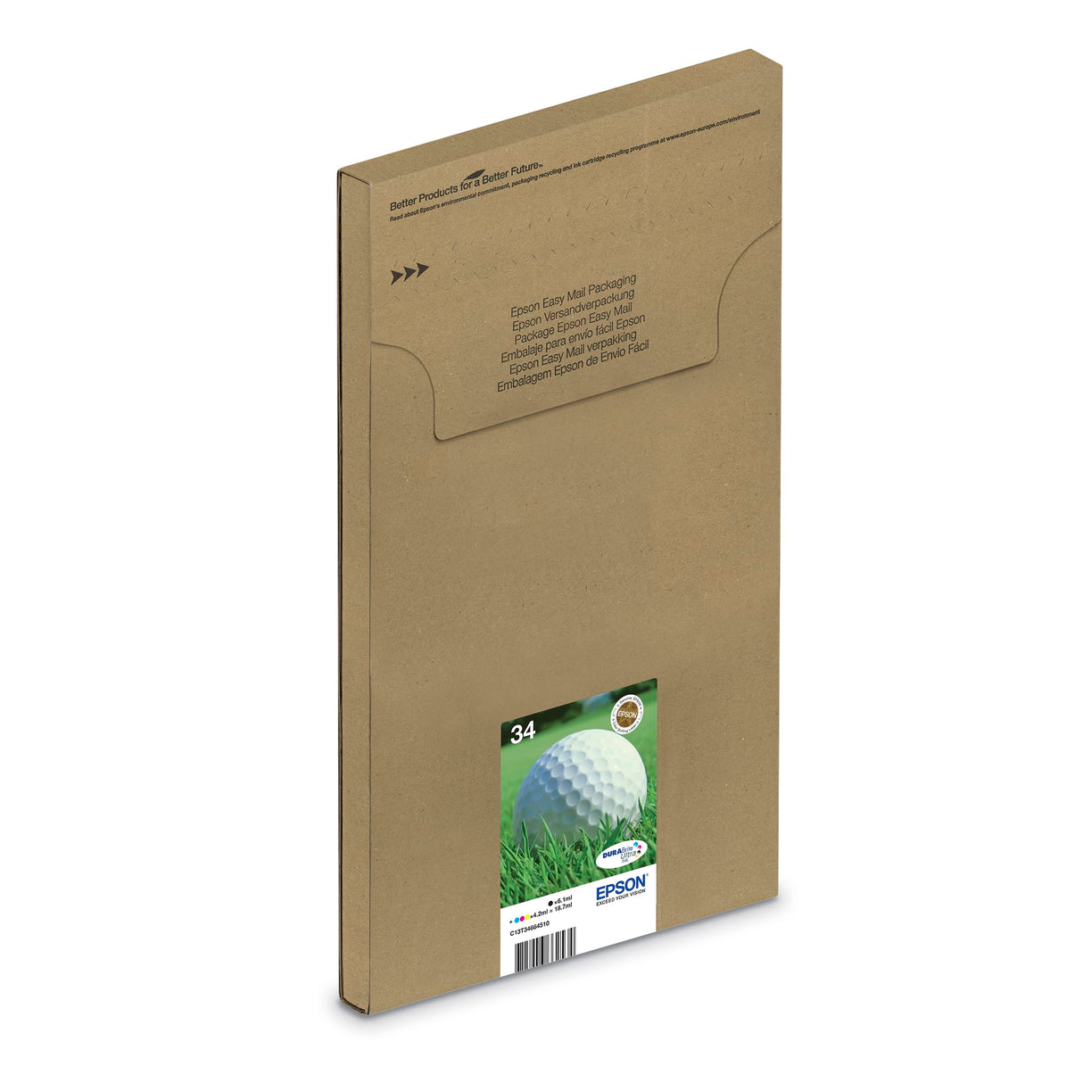 Epson C13T34714010 - Cartucho de Tinta, Negro, XL, 1 Unidad