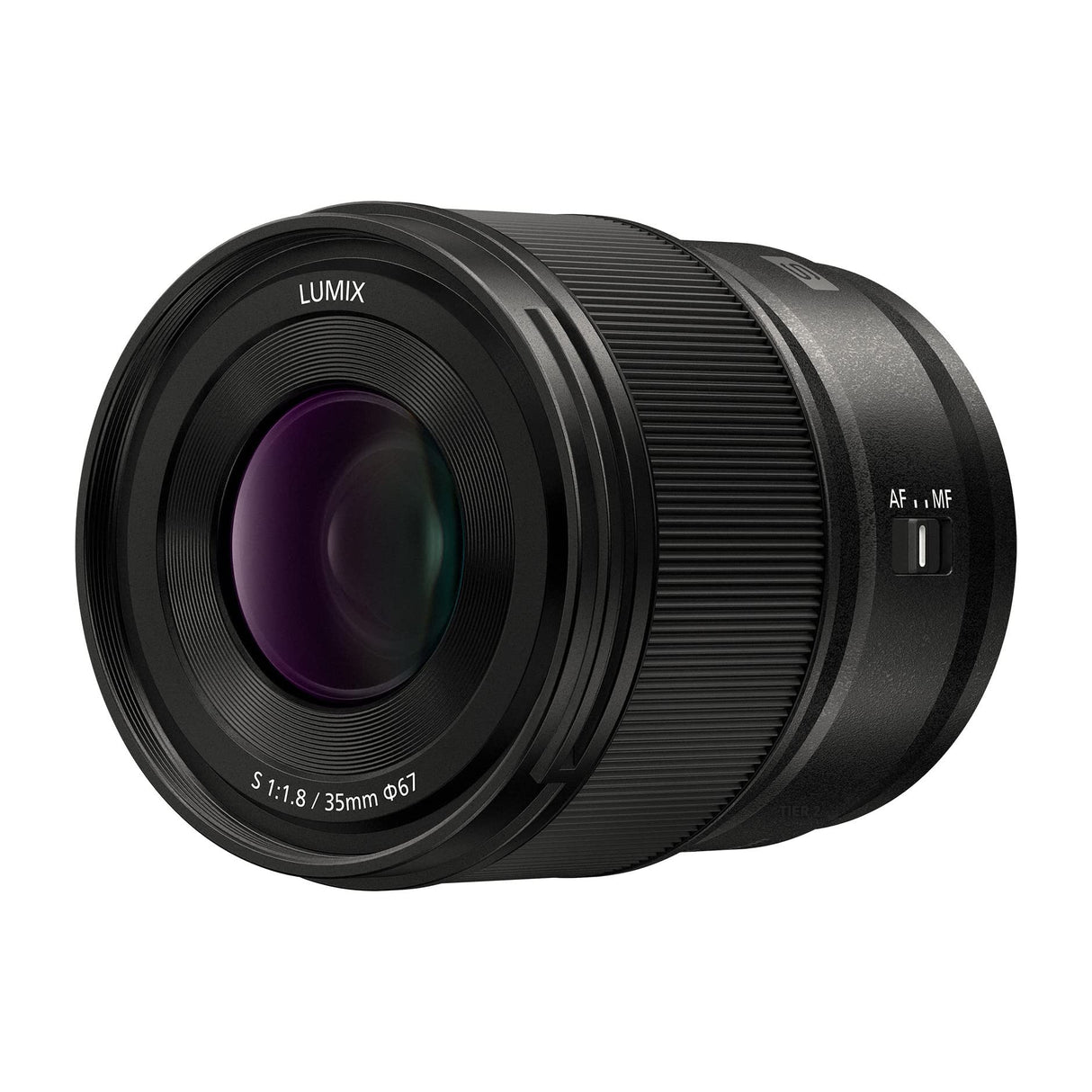 Panasonic Lente de cámara LUMIX Serie S, Lente Intercambiable de Montura L F1.8 de 35 mm para cámaras Digitales de Marco Completo sin Espejo, S-S35