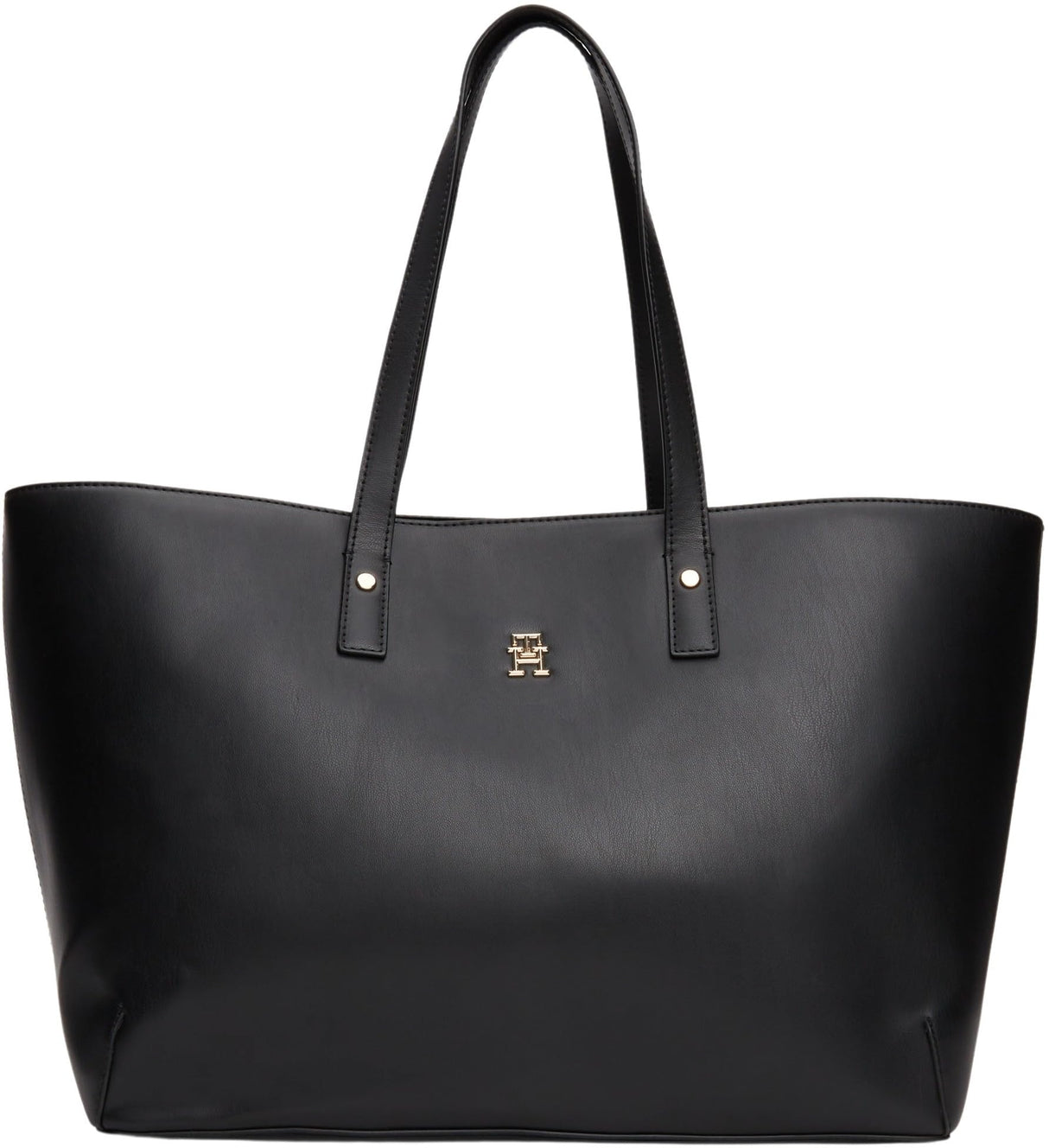 Tommy Hilfiger Bolso tote Mujer grande, Negro (Black), Talla Única