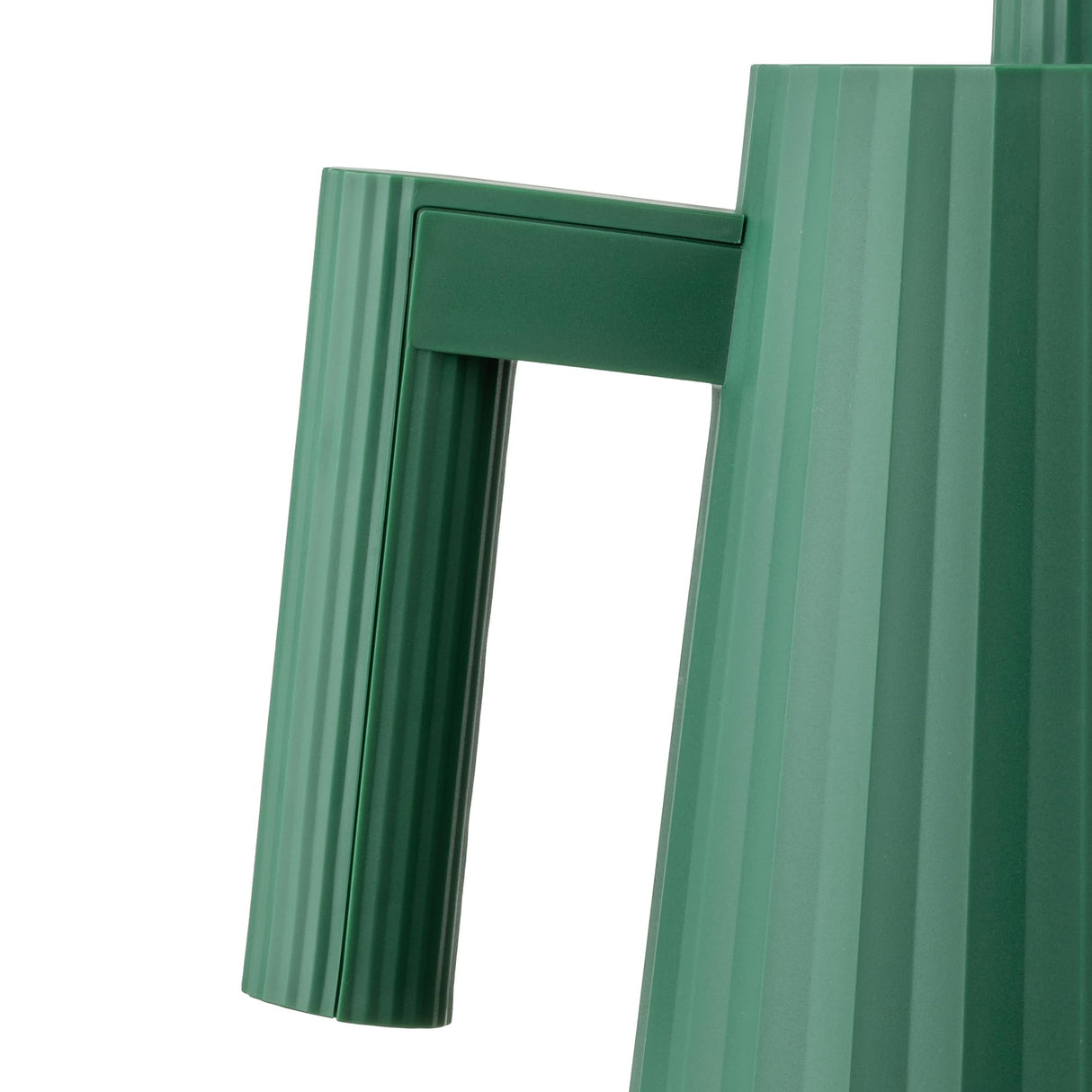 Alessi Plissé MDL06 GR - Hervidor Eléctrico de Diseño, en Resina Termoplástica, Enchufe Europeo, 2400 W, 170 cl, Verde