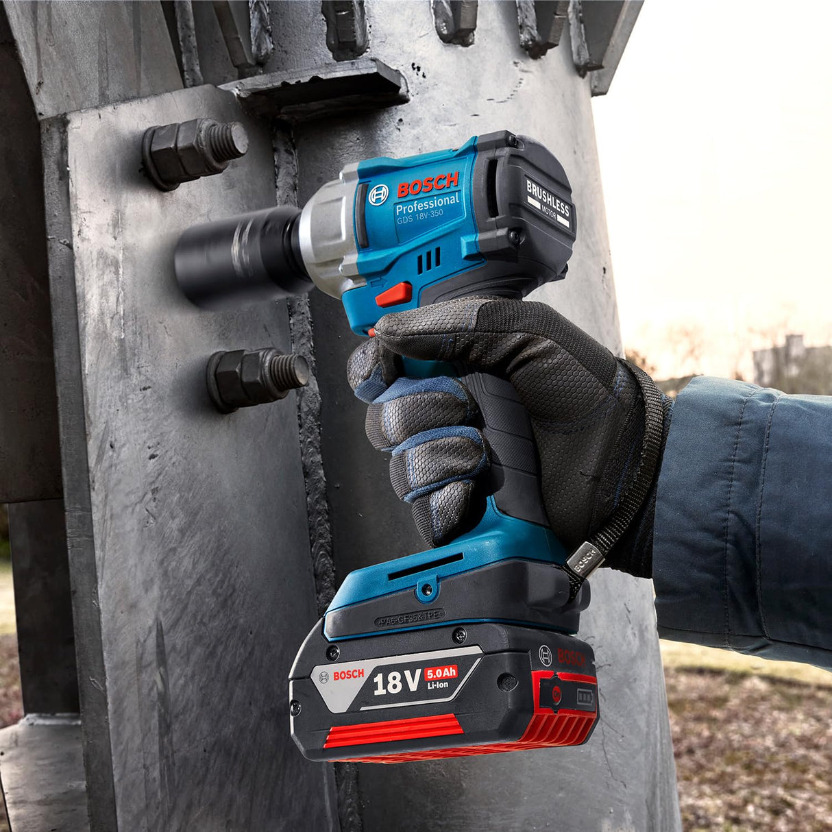 Bosch Professional 18V System llave de impacto a batería GDS 18V-350