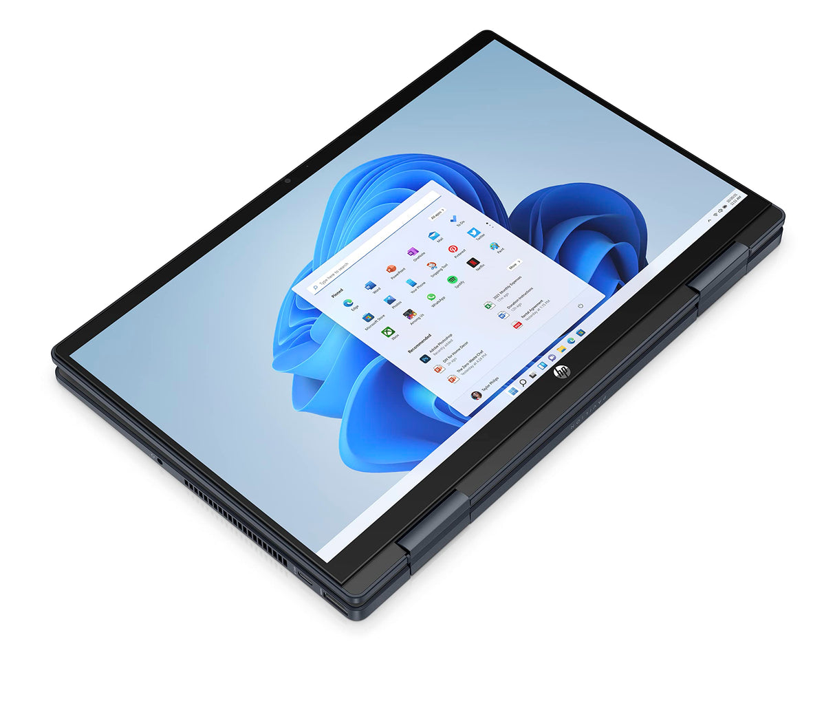 HP Pavilion x360 14-ek2004ns - Ordenador portátil de 14" Full HD (Intel Core 7, 16GB RAM, 512GB SSD, Intel Iris Xe Graphics, Windows 11 Home) Silver - Teclado QWERTY Español
