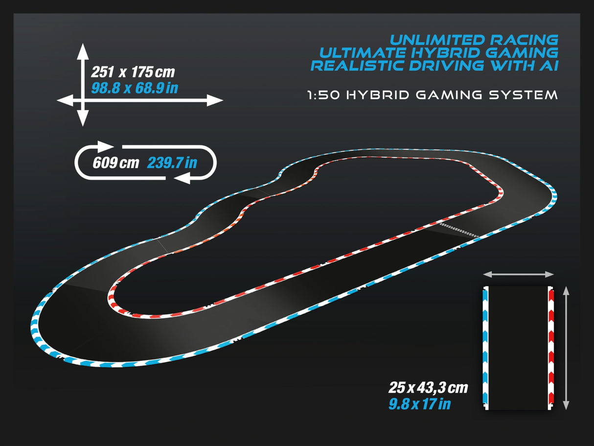 Carrera - 50050001 Hybrid Infierno Verde