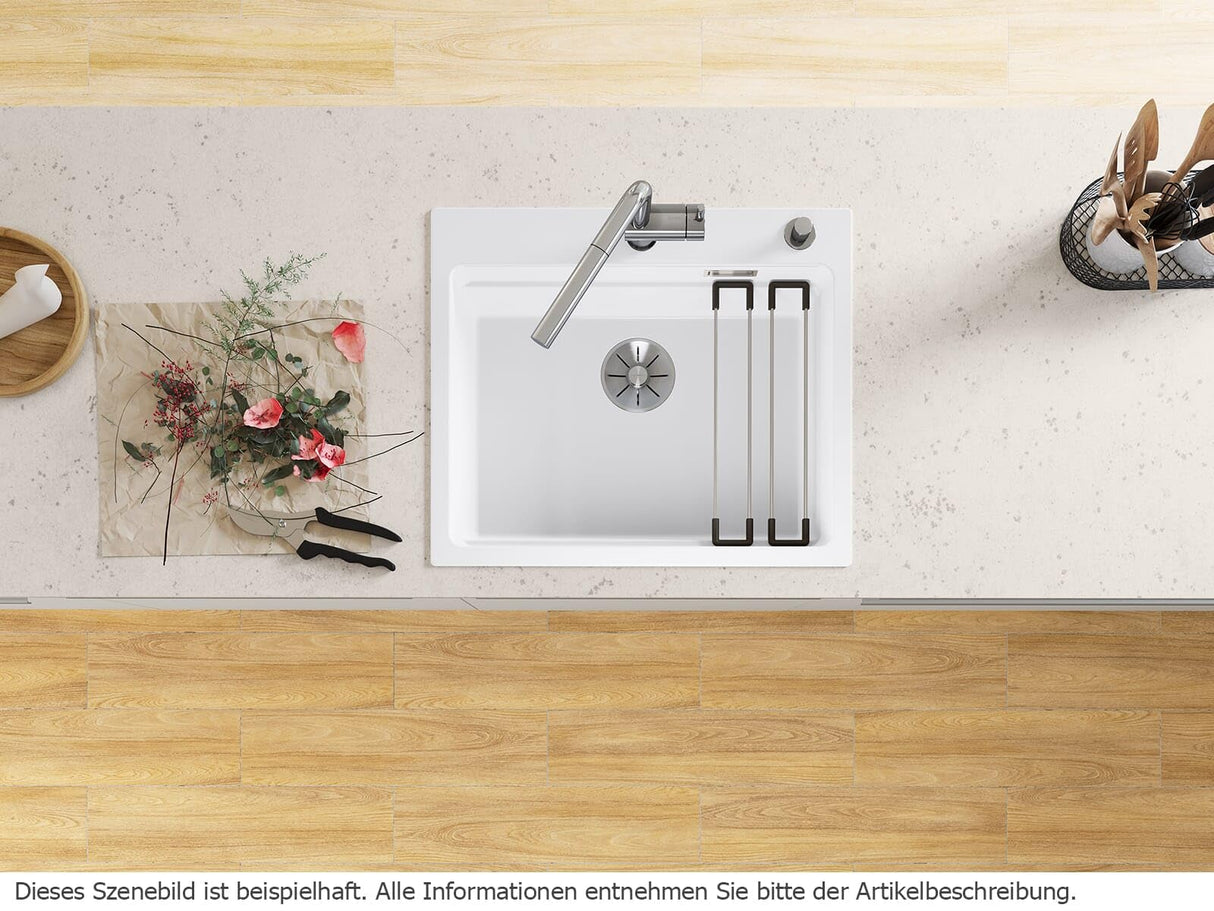 BLANCO 525161 Fregadero de Cocina, Basalt, cabinet size : 60 cm