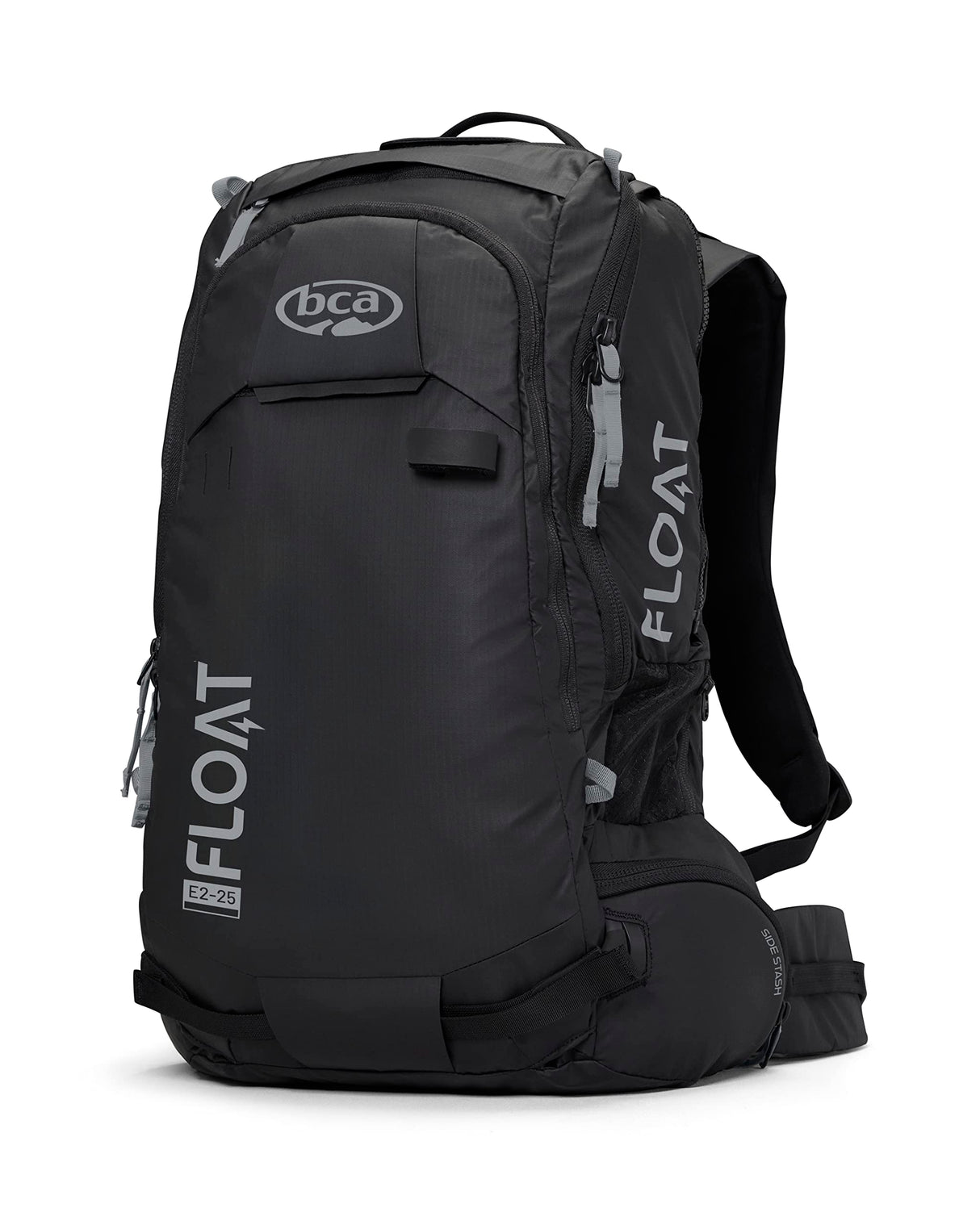 BCA Flotador E2 Paquete de airbag electrónico Avalanche, Negro, 25 Liter-SM/MD Unisex Adulto