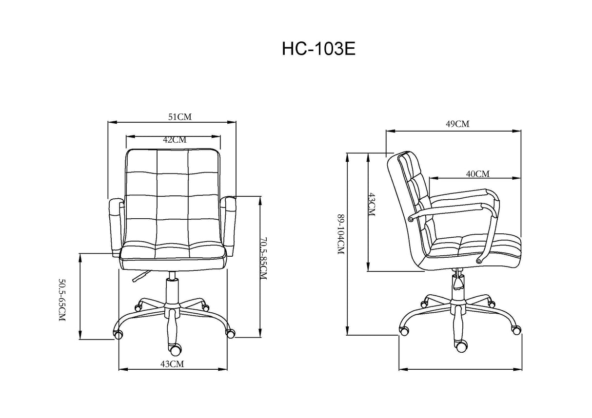 La Silla Española Tenerife Silla con Ruedas, Poliéster, Beige, 59x54x101 cm