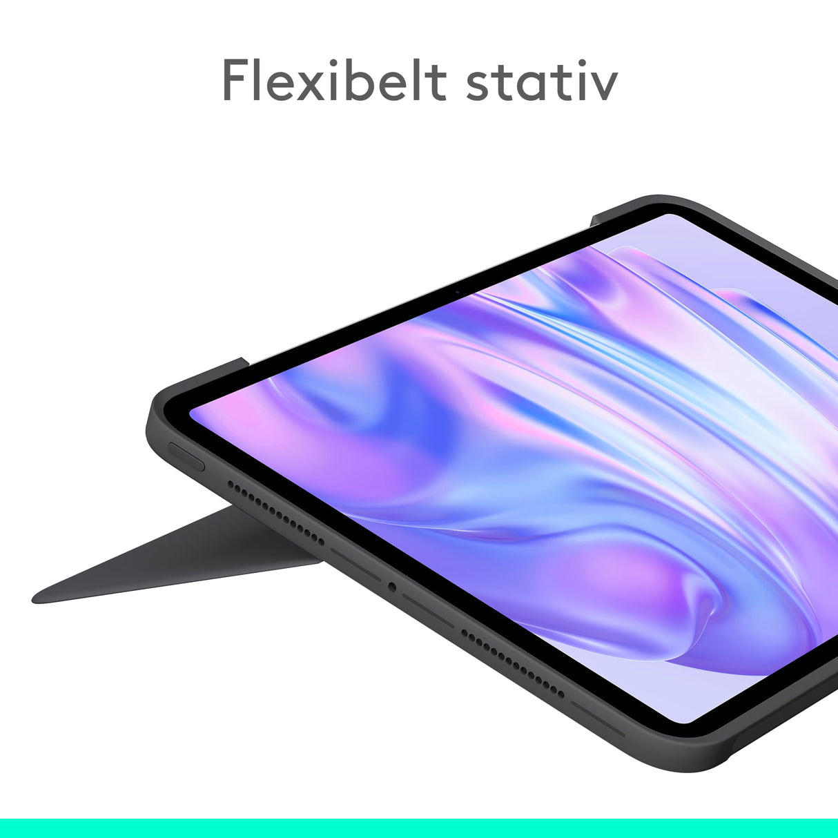 Logitech Combo Touch Funda con Teclado para iPad Pro de 11 Pulgadas (M4)(2024) - Teclado retroiluminado Desmontable con Soporte, Escritura cómoda, Modo Multiuso - Grafito, QWERTY Layout