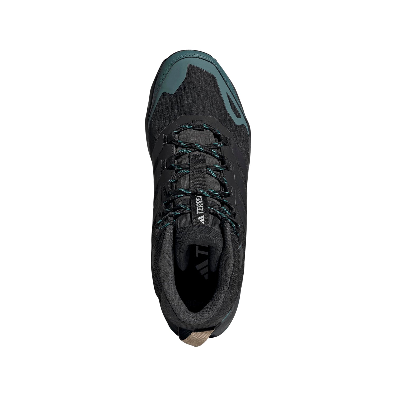 adidas Terrex Skychaser AX5 Mid Gore-Tex Hiking Shoes, Zapatos de Senderismo Hombre, Core Black/Carbon/Pure Teal, 42 EU
