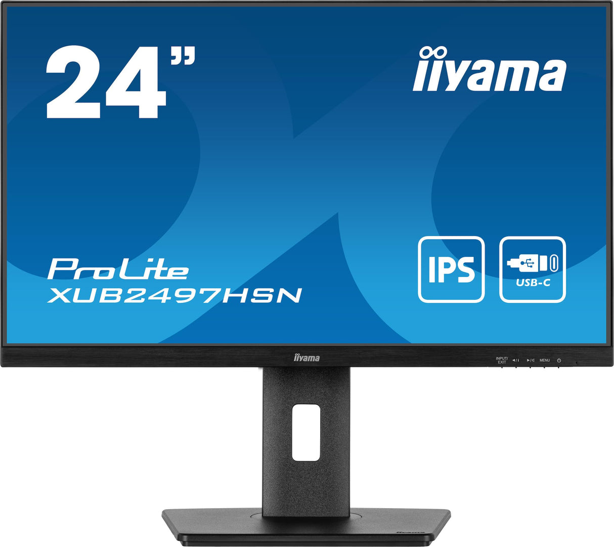 iiyama ProLite XUB2497HSN B2 écran plat de PC 60,5 cm (23.8) 1920 x 1080 pixels Full HD LED Noir