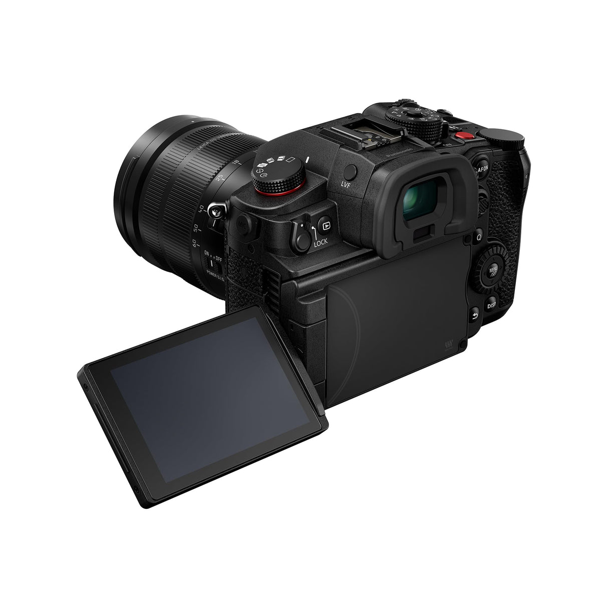 Panasonic Lumix DC-GH7LE Micro Cuatro Tercios Cámara Sin Espejo, Leica Lente 12-60mm DG Vario-Elmarit H-ES12060, 25,2 MP, C4K/4K 4:2:2 60/50p, AF Híbrido Fases, IS Activo, OLED, Negro