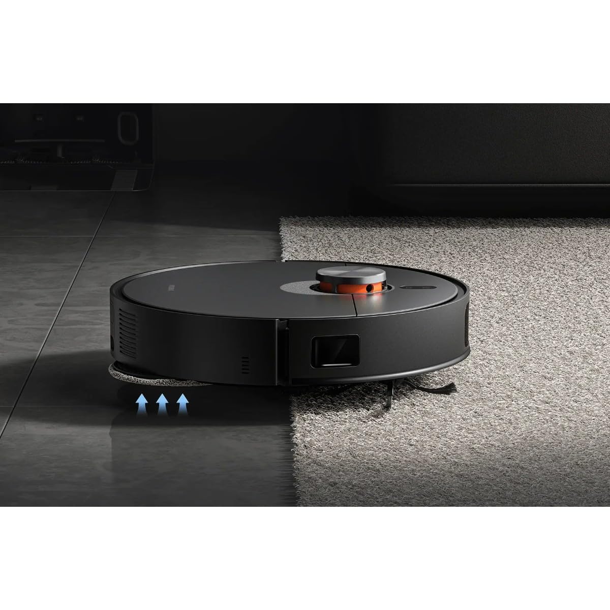 Xiaomi Robot Vacuum X20 MAX - Robot Aspirador y fregasuelos con Sistema Inteligente de navegación láser (LDS), succión de 8000 Pa, rutas de Limpieza en Zigzag, Negro (Versión ES)