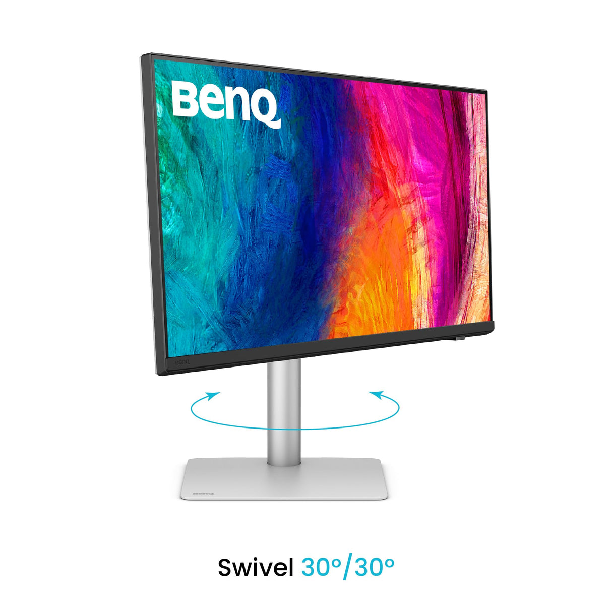 BenQ Monitor PD2730S 27” 5K, Thunderbolt 4 90W, 218 PPI, 98% P3, Contraste 2000:1, Panel Nano Matt, Ajuste de Altura, Compatible Mac, para Artistas 3D, animadores VFX y diseñadores de Videojuegos