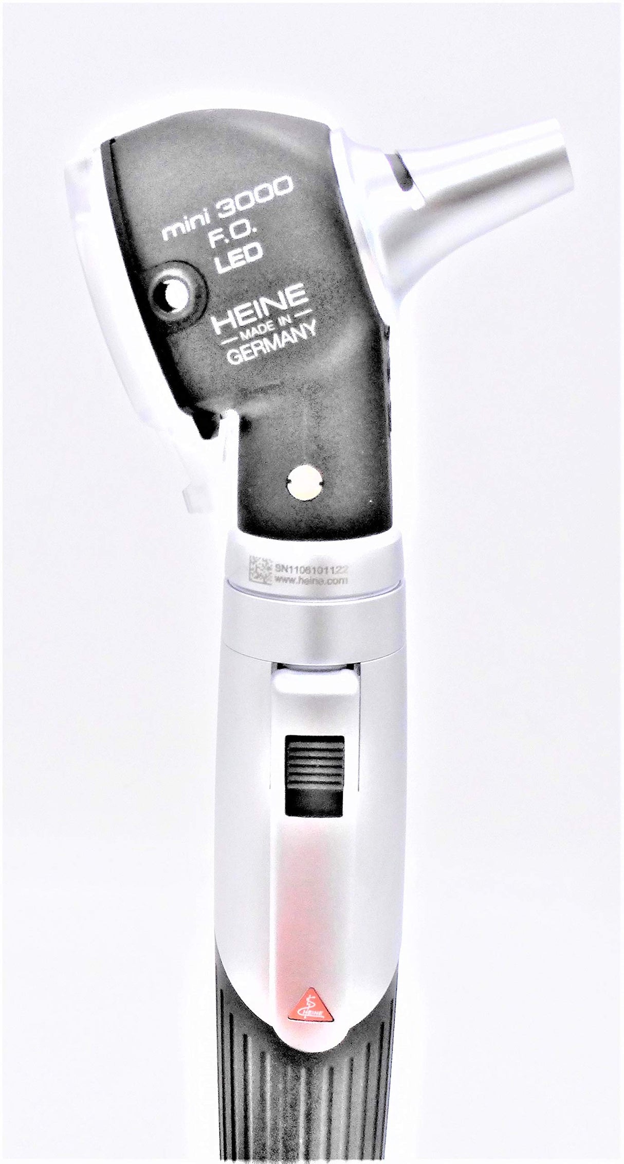 Heine Gima - mini 3000 LED F.O. Otoscopio - Negro