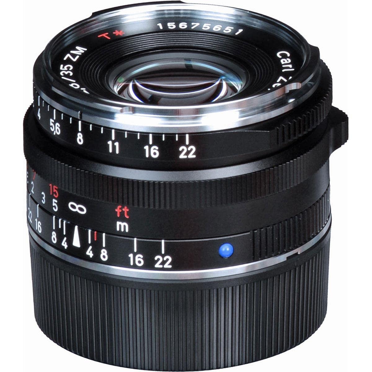 ZEISS Ikon C Biogon T* ZM 2.8/35 Lente de cámara Gran Angular para cámaras Leica M-Mount, Color Negro