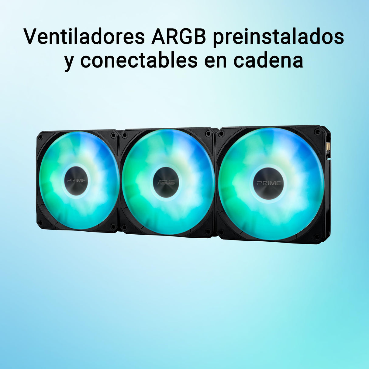 ASUS Prime LC 360 ARGB LCD - Sistema de refrigeración líquida para CPU todo en uno con pantalla LCD, bomba Asetek de alto rendimiento, motor robusto, ventiladores conectables en cadena