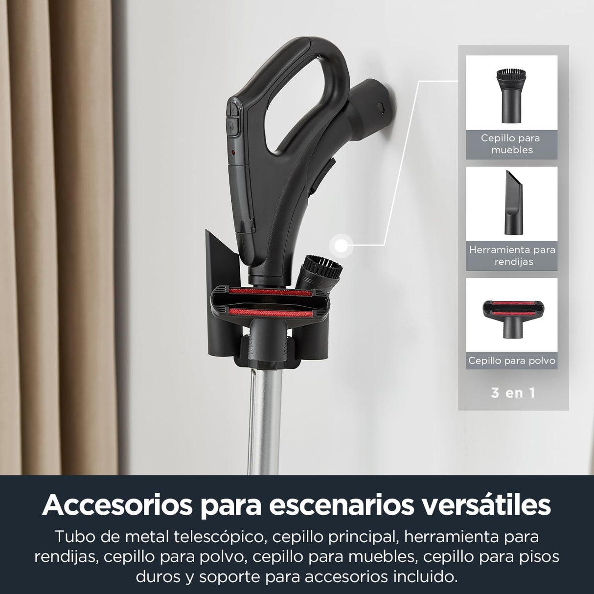Eureka NEN300 Aspiradora con Bolsa, Aspiradora de Suelo de 62 dB(A) Ultra Silenciosa, 700 W, 2L, Aspirador potente y con Filtro Higiénico, Práctica para Suelos Duros, Parquet, Alfombras, Baldosas