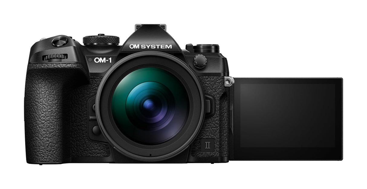 OM SYSTEM OM-1 Mark II Cámara Micro Cuatro Tercios con M.Zuiko Digital 12-40mm f2.8 Pro II, Sensor apilado de 20 MP BSI, Estabilización de Imagen de 5 Ejes, Negra