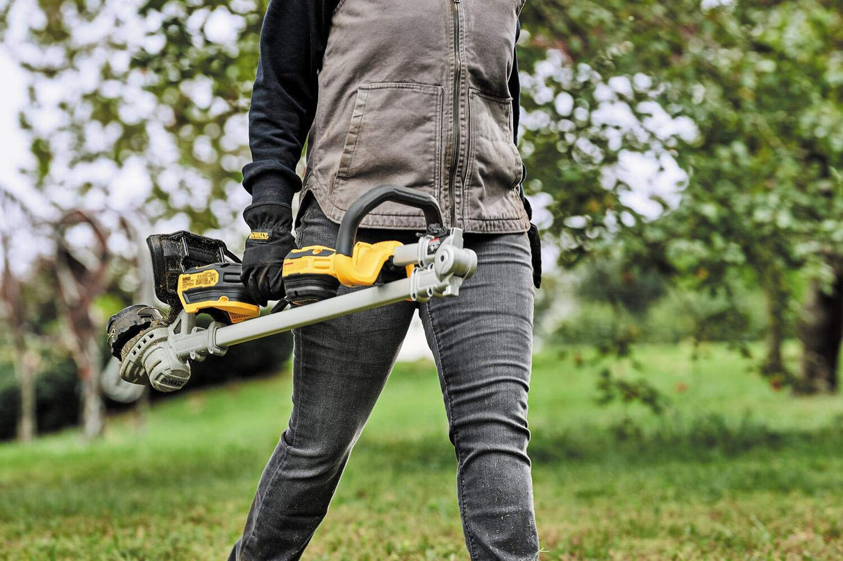 DEWALT DCMST561P1-QW - Corta Bordes sin escobillas XR 18V 36cm Mango Plegable con 1 batería Li-Ion 5,0Ah