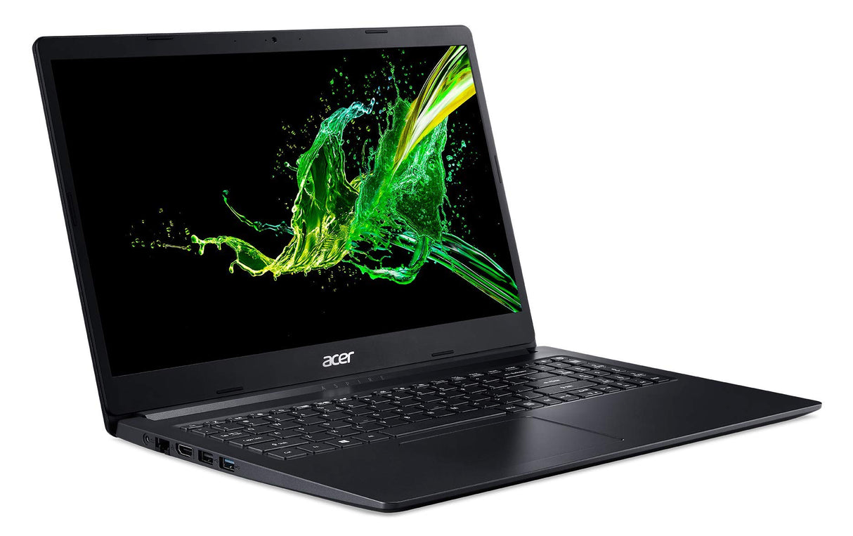 Acer Aspire 3 A315-34-C5SP - Ordenador Portátil 15.6” Full HD LED (Intel Celeron N4020, 4 GB RAM, 256 GB SSD, Intel UHD Graphics 600, Sin Sistema Operativo), Negro - Teclado QWERTY Español