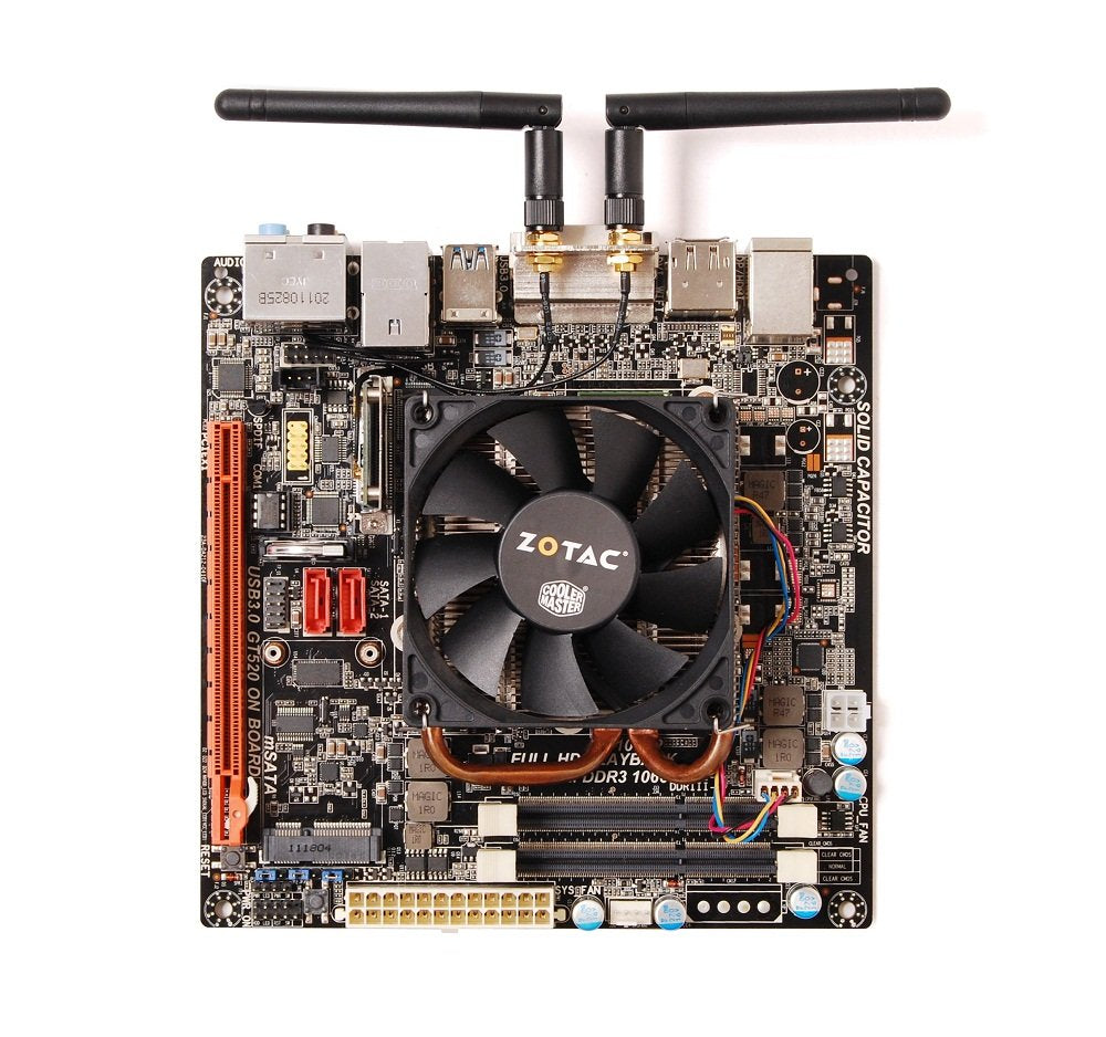 ZOTAC D2700ITXS-A-E - Placa Base (DDR3-SDRAM, SO-DIMM, 1066 MHz, 4 GB, Intel, Intel® Atom™)