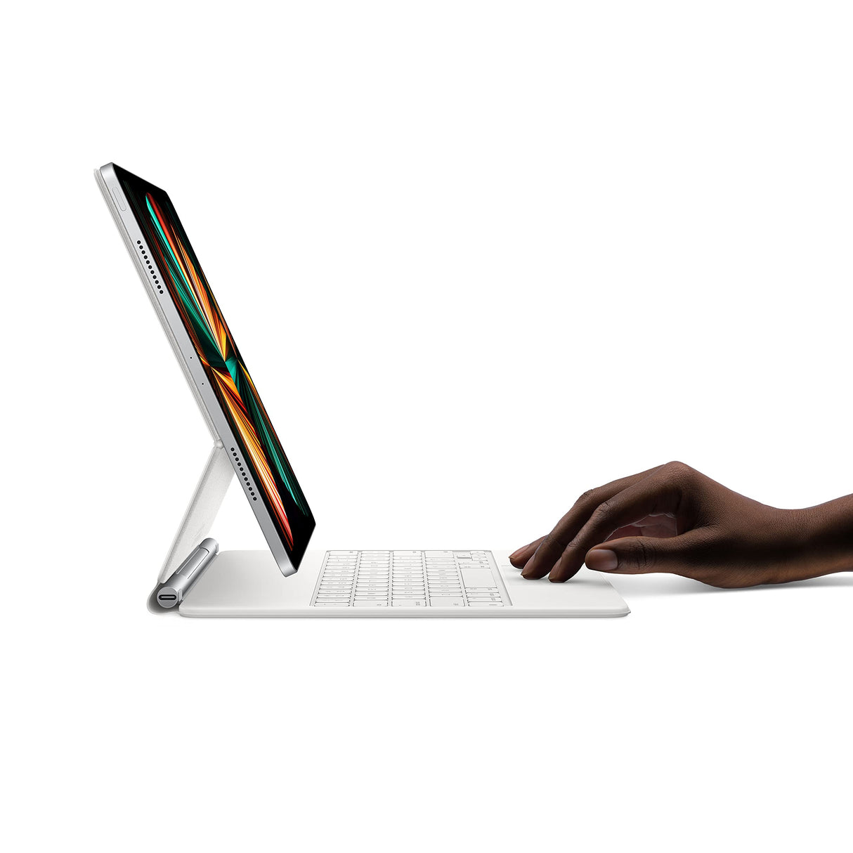 Apple Magic Keyboard (para el 12.9-Inch iPad Pro - 5.ª generación) - Italiano - en Blanco